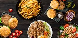 2x El Clasico Smash Burgers, Doner Meat, Chippy Chips with Cheese, Salad, Sauce &  2 Cans of Drink.