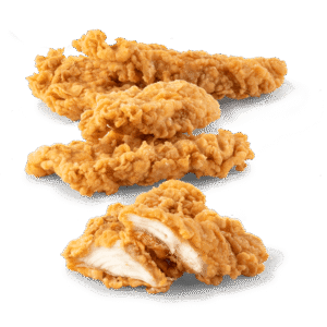 Hot N Spicy Chicken Strips (5Pcs)
